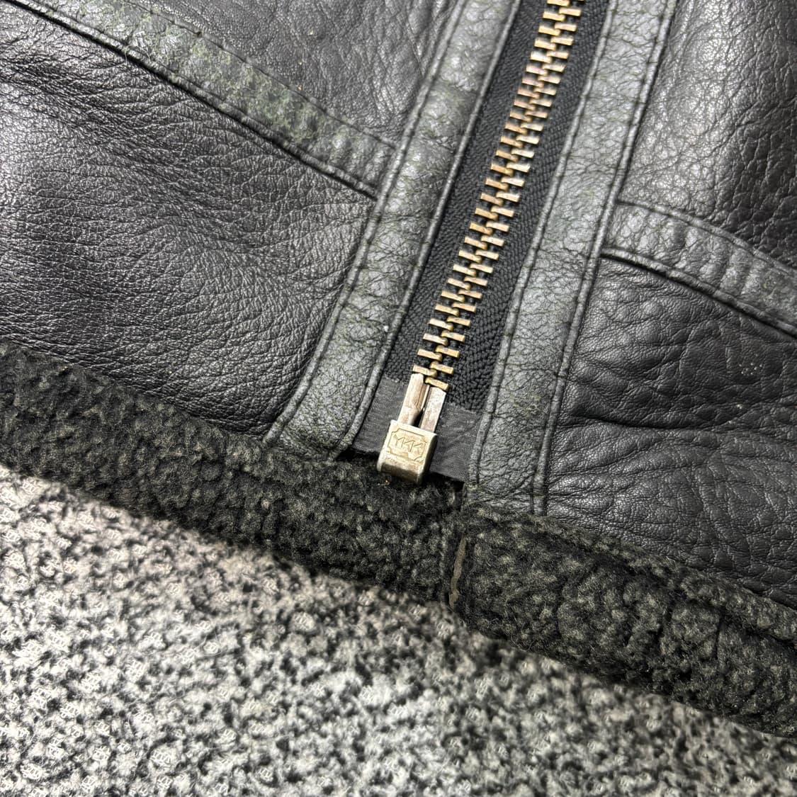 J.K members B-3 무스탕 자켓 (L) 상품이미지4