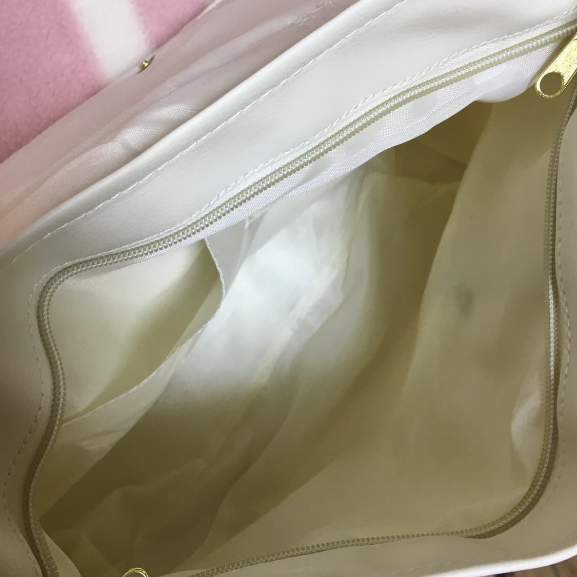 리즈리사 리본 레이스 화이트 숄더백 히메갸루 라떼갸루 히메카지 상품이미지7