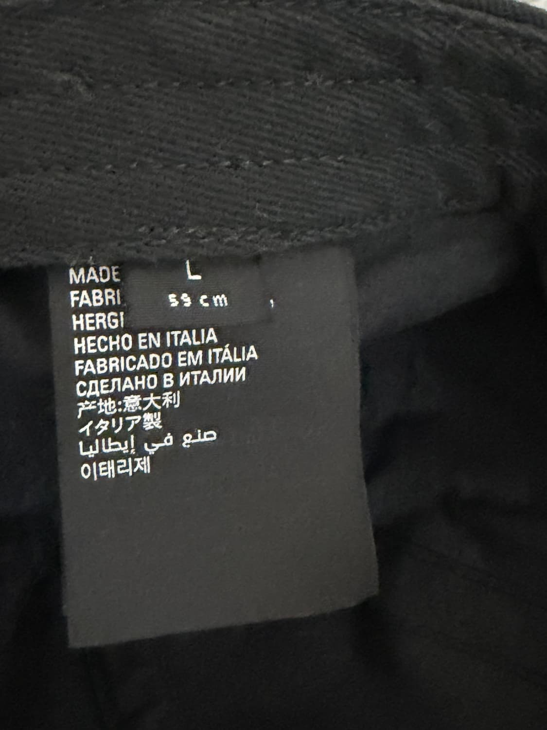 발렌시아가 WFP 볼캡 모자 상품이미지3