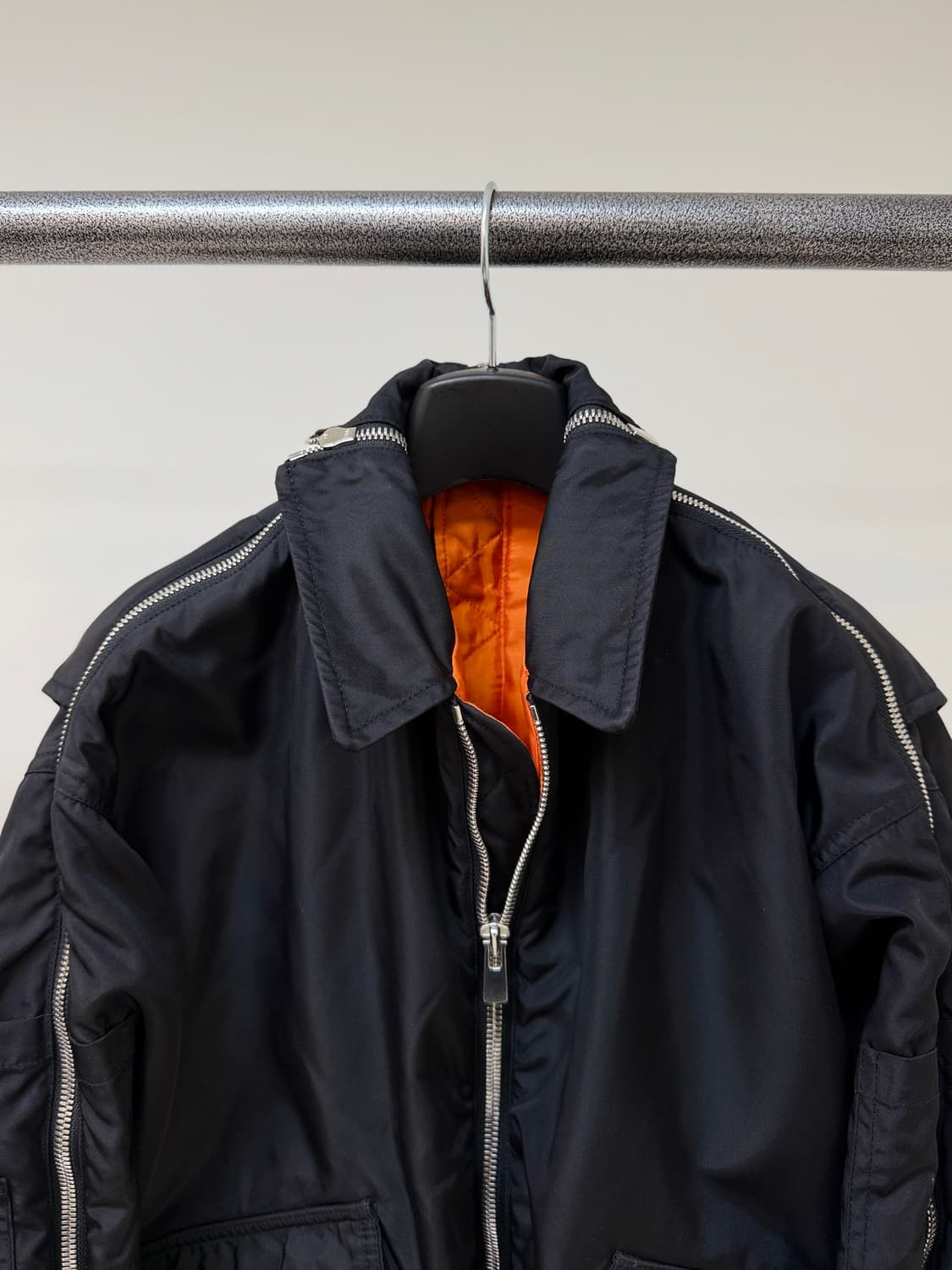 와이프로젝트 디스트럭티드 봄버 자켓(XS) 상품이미지5