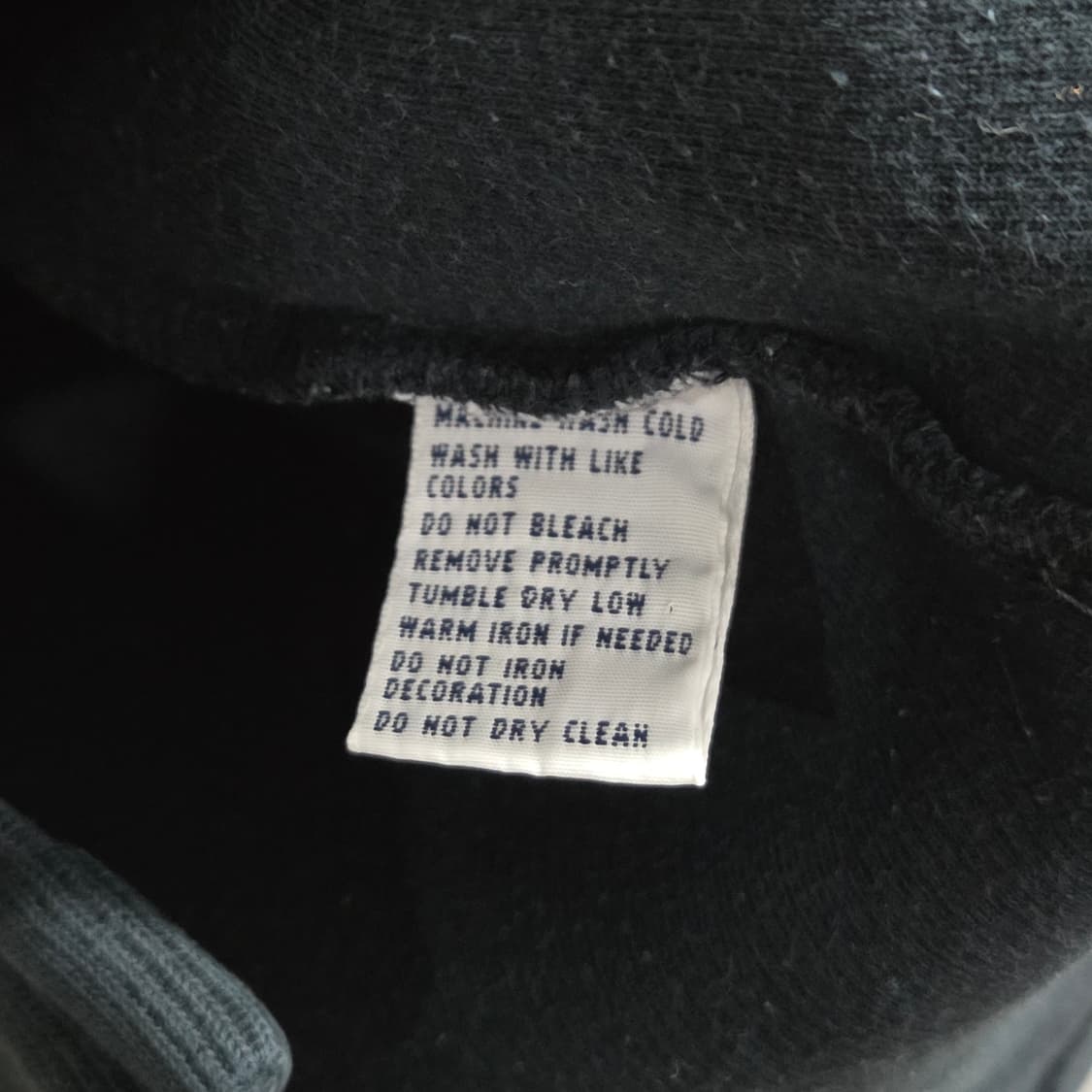 폴로랄프로렌 코튼 풀오버 하프집업 블랙 상품이미지4