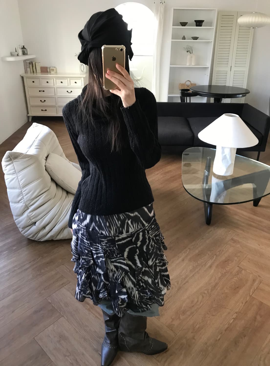 vintage turtle neck knit 상품이미지4