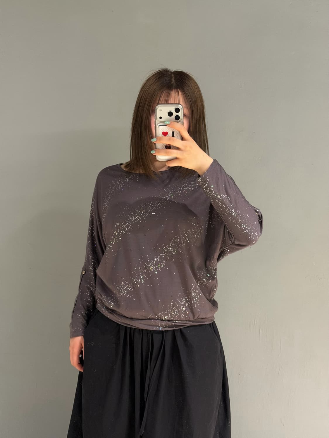 Gemstone star pattern long sleeve 상품이미지2