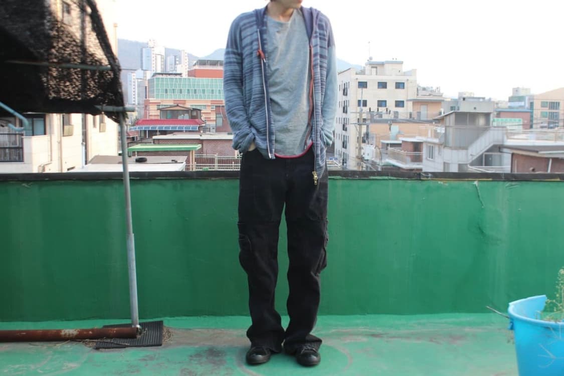 Vivienne Westwood Man Stripe Knit Zip up 상품이미지1