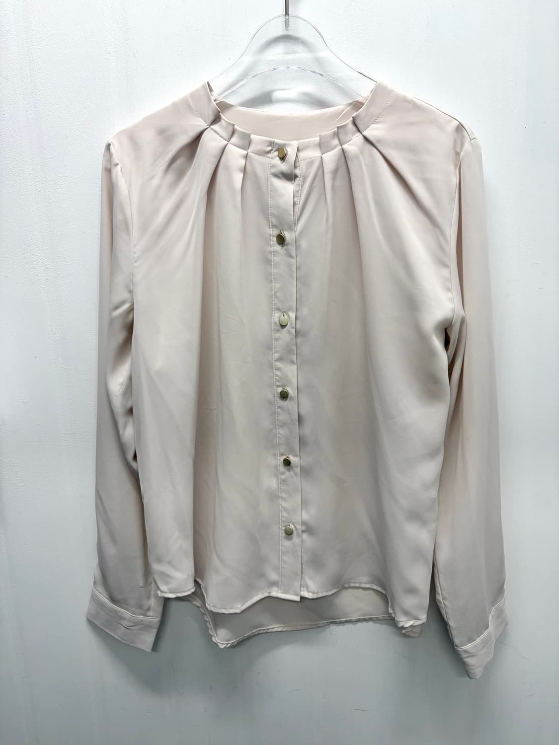 Soft Pleat Blouse 상품이미지3