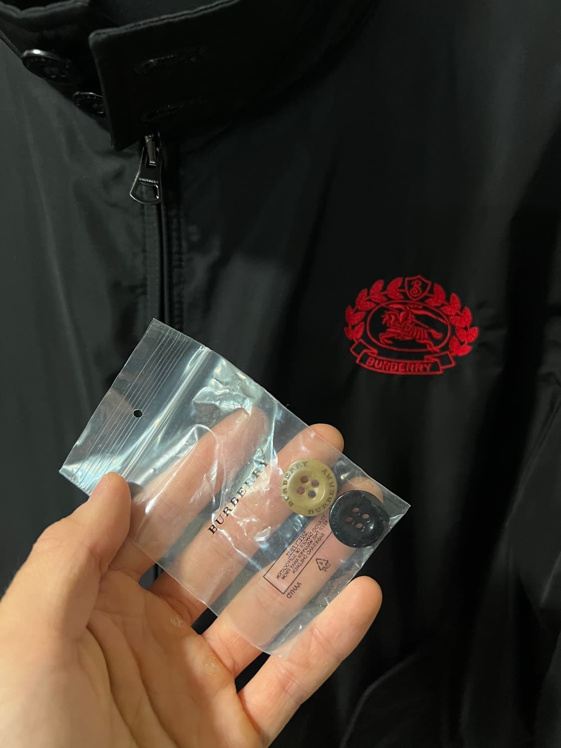 버버리 블루종 블랙 국내매장판 50 상품이미지8