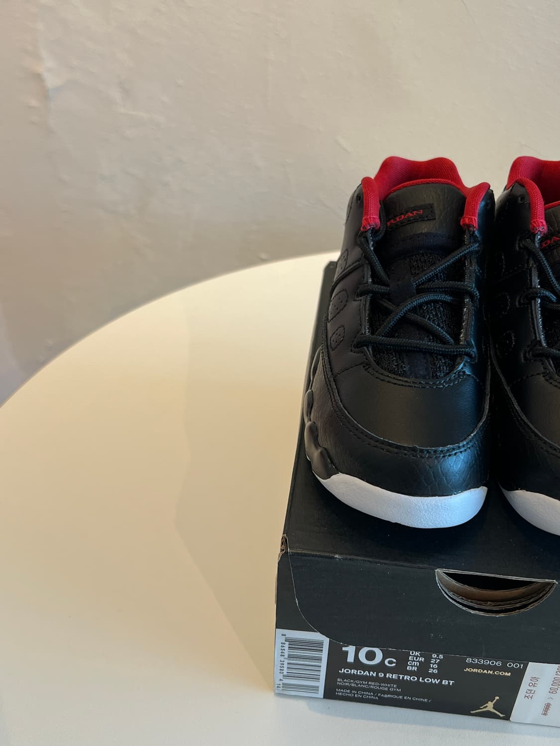 (160) 조던 9 레트로 로우 BT (833906-001) 상품이미지6
