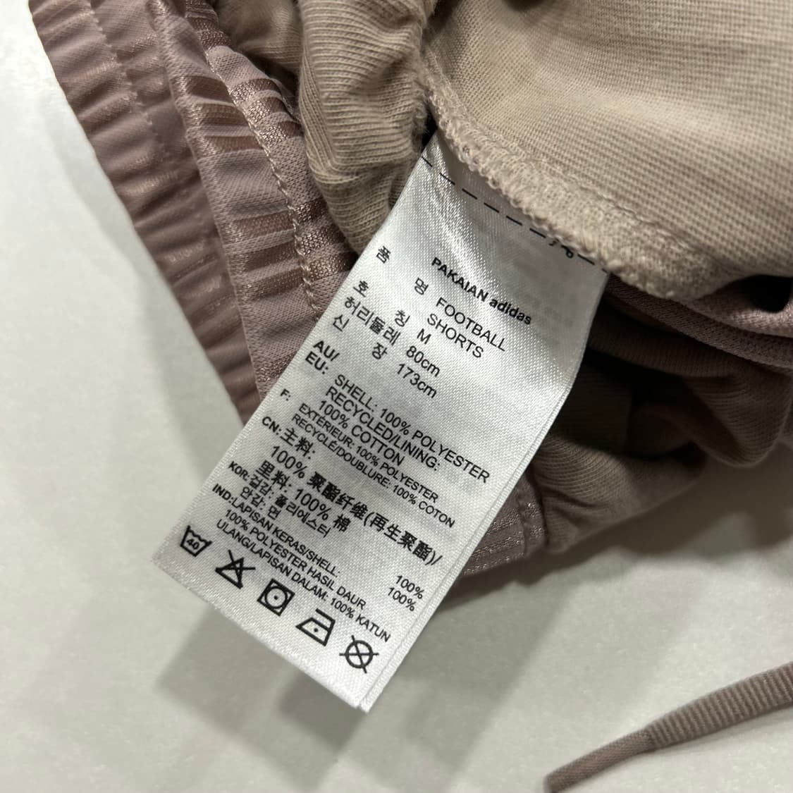 [M] 아디다스 트레포일 풋볼 하프 팬츠 반바지 A182 상품이미지5