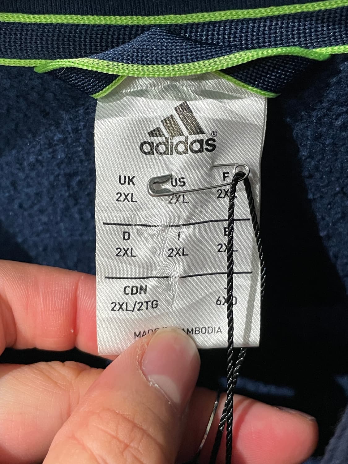 00s 아디다스 올드스쿨 후드집업 상품이미지5