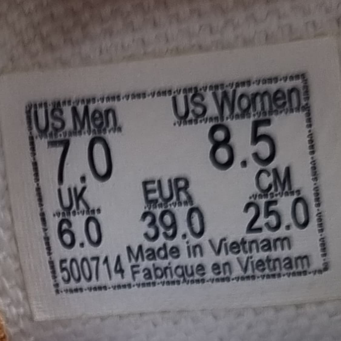 반스 어센틱 솔트워시 스니커즈 250 상품이미지6