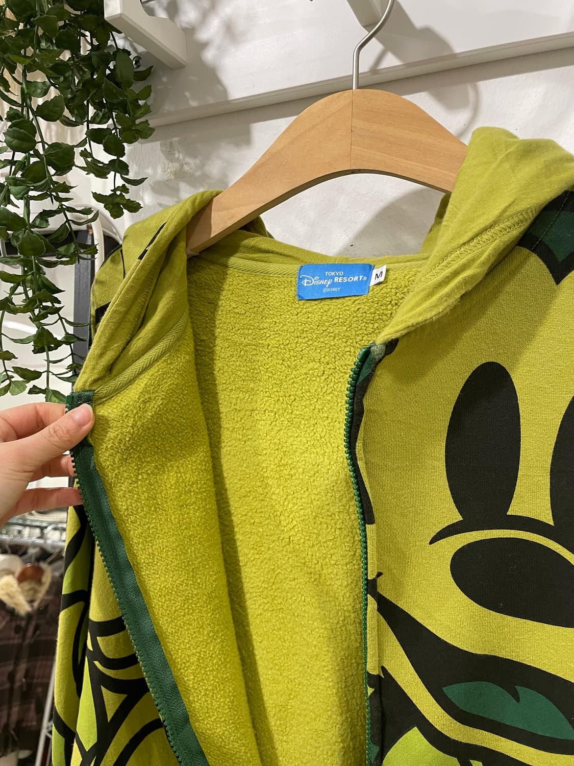 disney pattern hoodie zip-up 상품이미지9