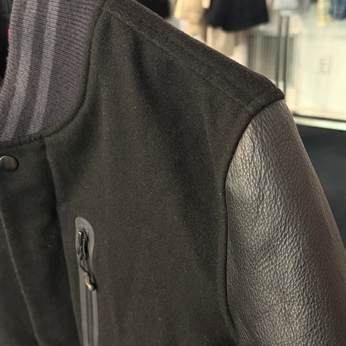 [M] 나이키 레더 바시티자켓 상품이미지3