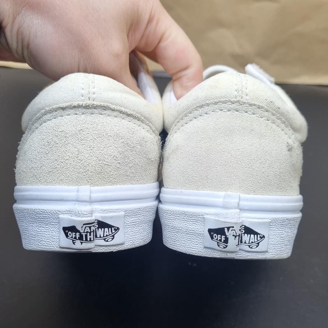 반스 올드스쿨 아이보리 여성스니커즈230  상품이미지4