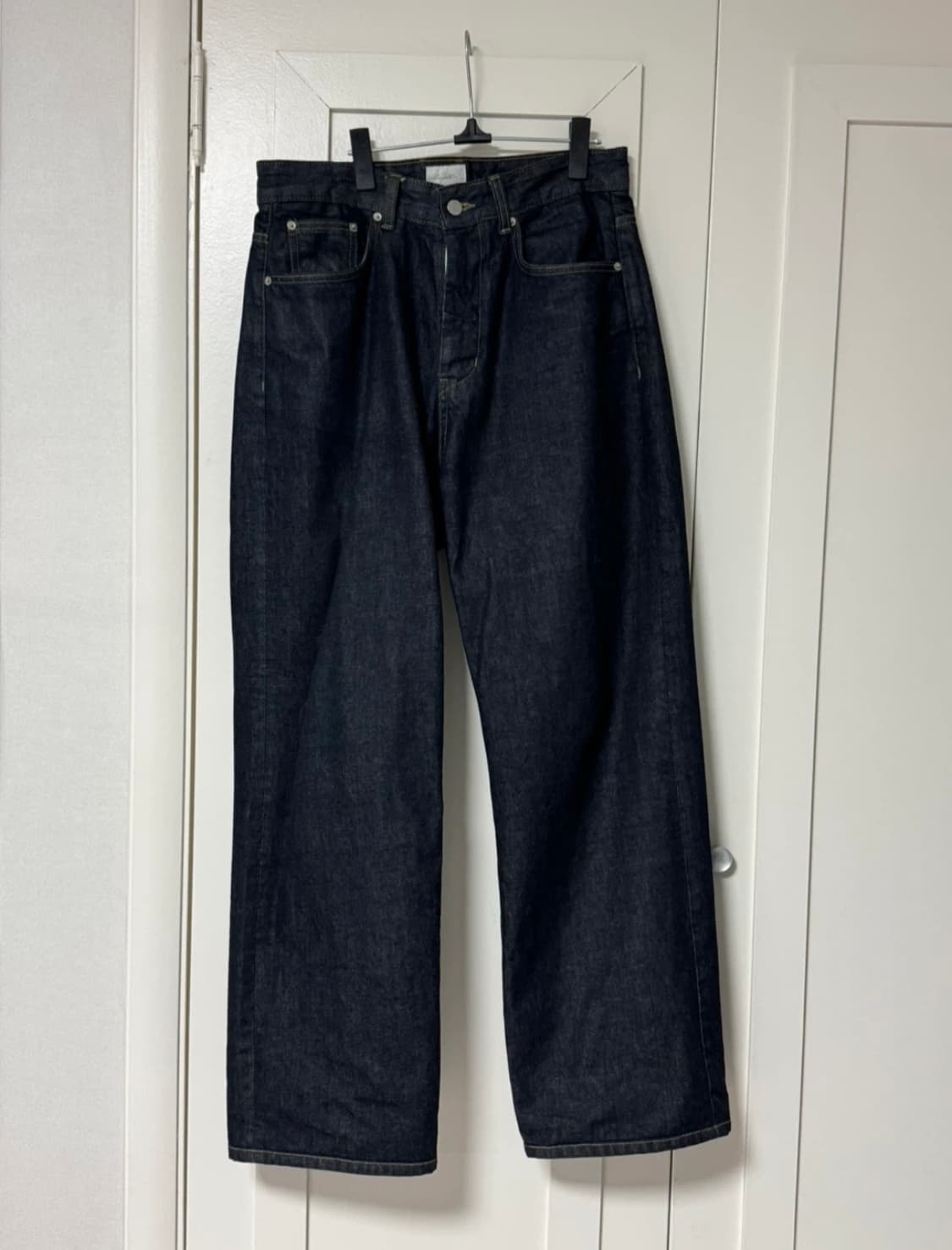 youth 유스 와이드 생지데님 one wash 롱버전 상품이미지1