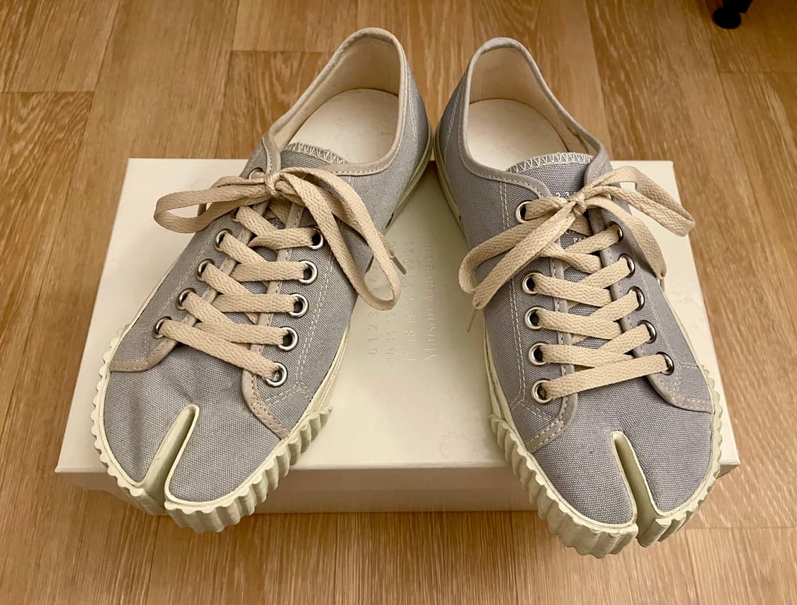 Maison Margiela 타비 로우탑 캔버스스니커즈 /37사이즈 상품이미지1