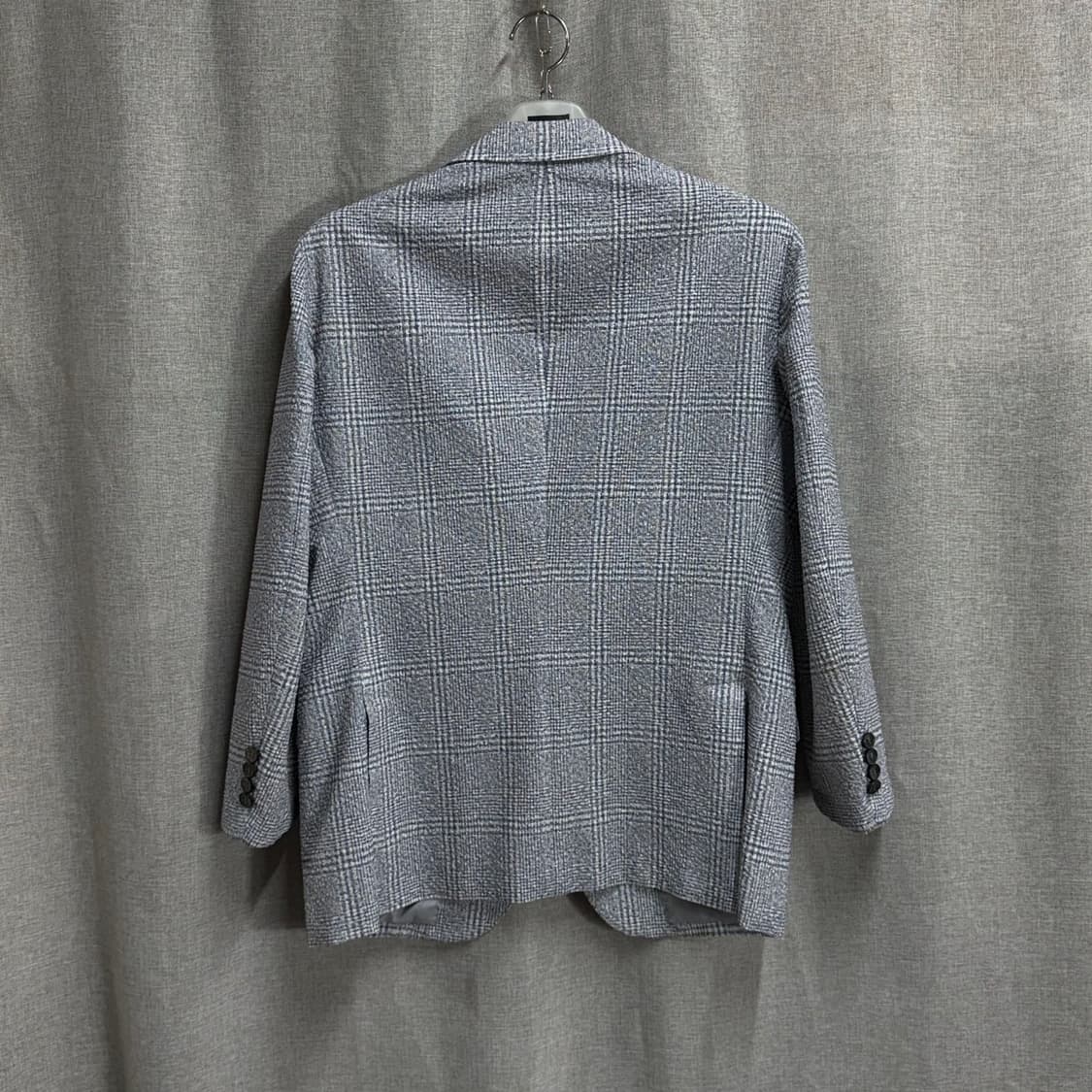 [103] 닥스(DAKS) Zero-G 폴리 하계 체크 자켓 상품이미지4