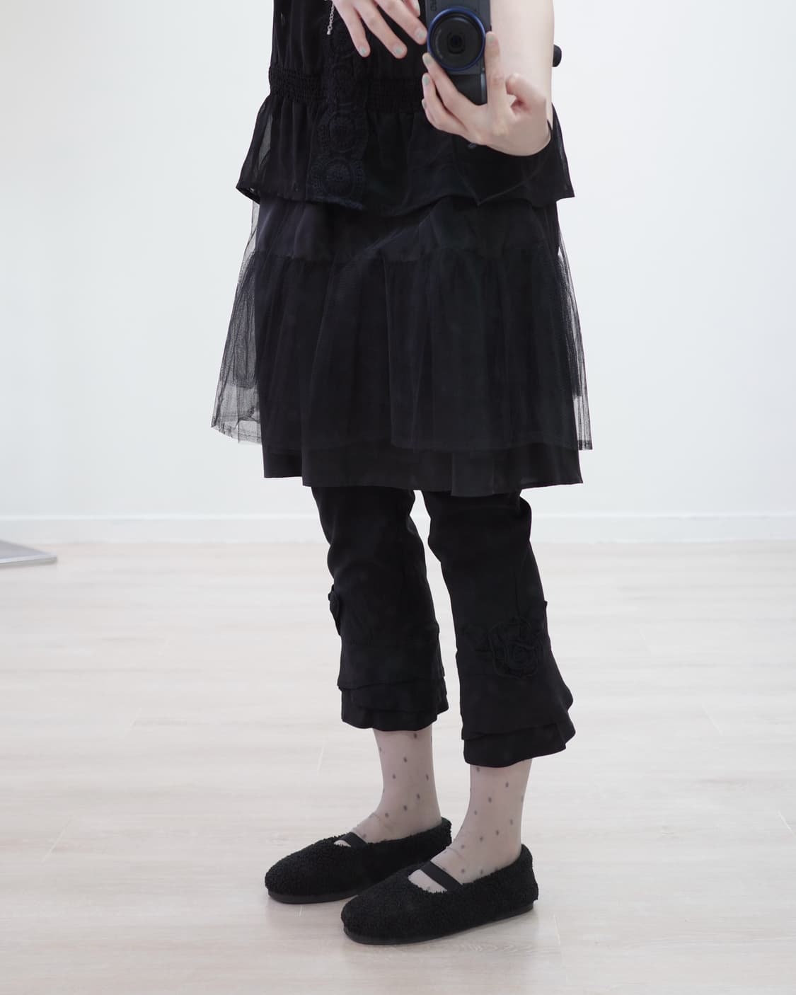 Black kangkang sha Skirt 상품이미지4