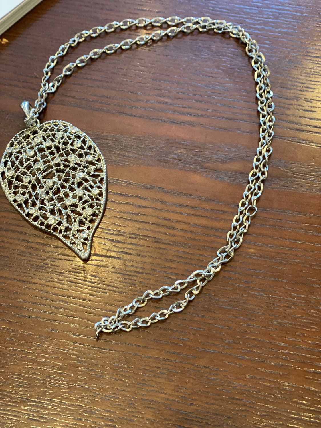 빈티지 잎사귀 리프 목걸이 상품이미지5