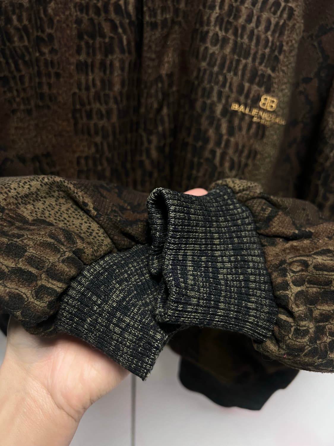 발렌시아가 리버시블 봄버 자켓 L 상품이미지8