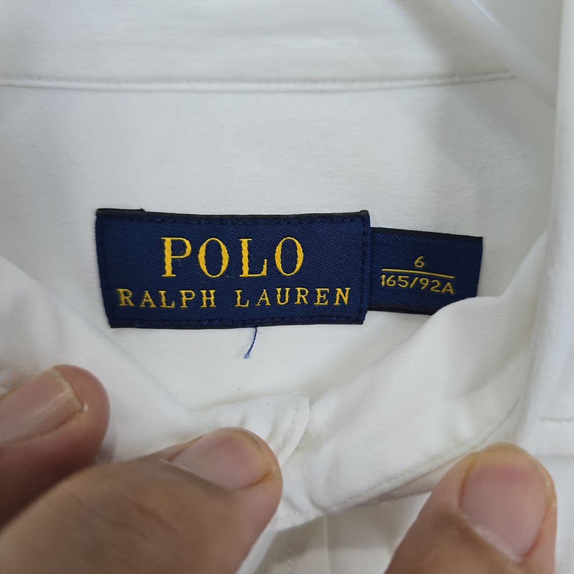 폴로 랄프 로렌 Polo 여성 아이보리 셔츠 165/92A (6) 상품이미지5