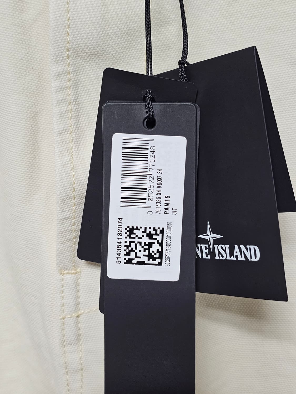 스톤아일랜드 마리나 플레이티드 컨시스턴트 코튼 캔버스 팬츠 (새 상품) 상품이미지4