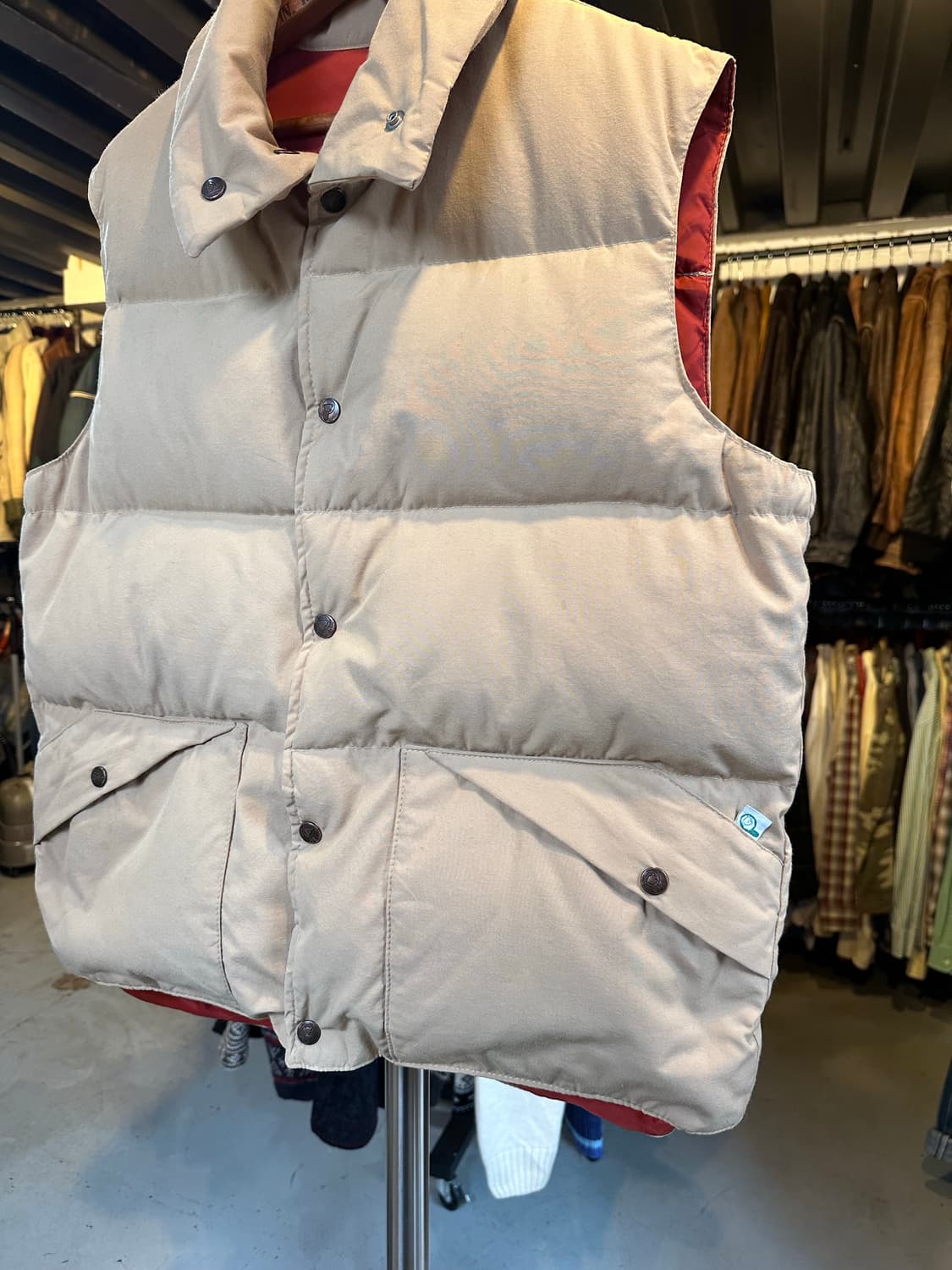 80s 펜필드 덕 다운 베스트 made in usa 상품이미지4