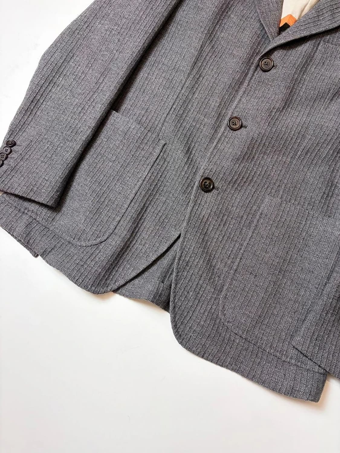 톰볼리니 Tombolini 이태리 텍스처 코튼 블레이저 자켓 PN9264 상품이미지3