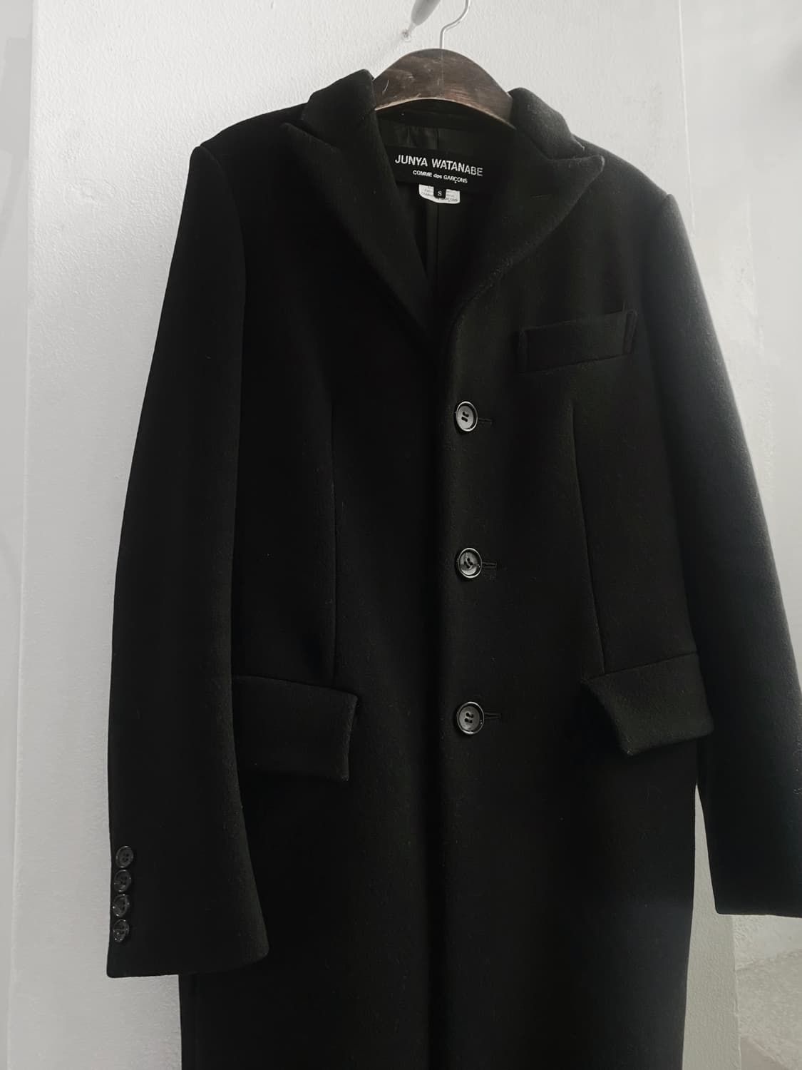 준야 와타나베 헤비 울 코트 상품이미지6
