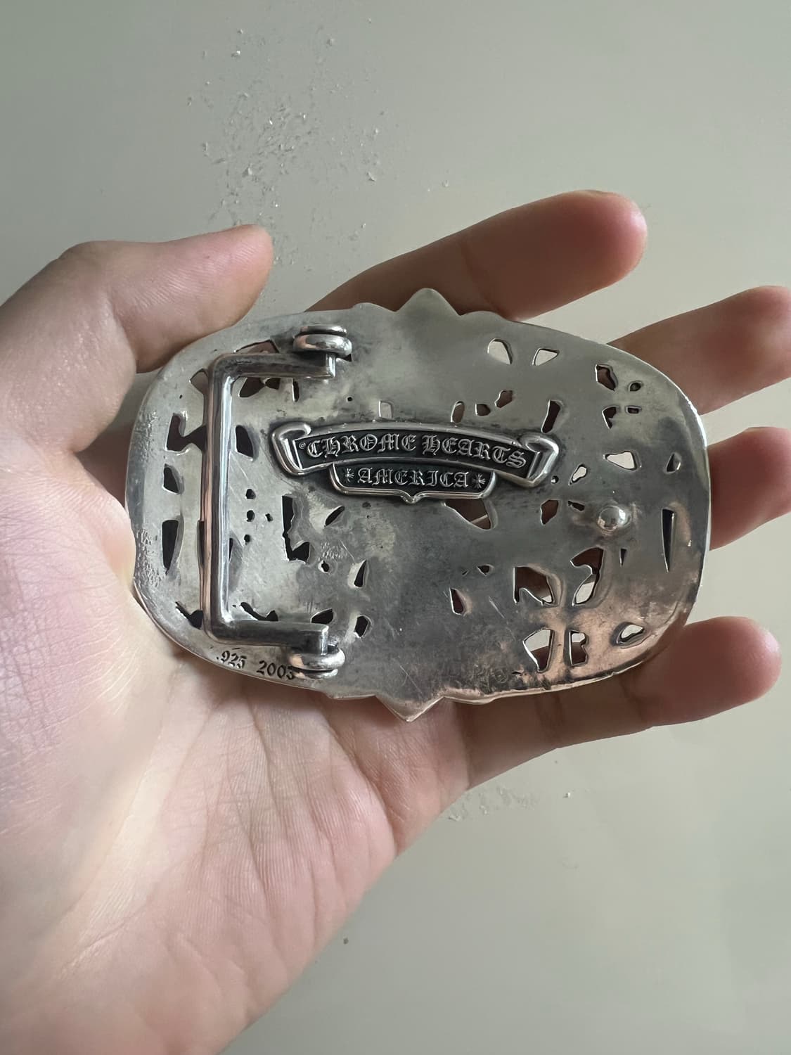 교신가능)크롬하츠 세메터리 벨트 38 상품이미지3