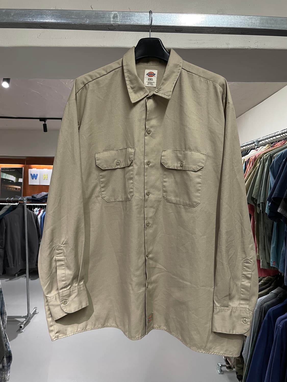 디키즈 빅사이즈 워크셔츠 상품이미지4