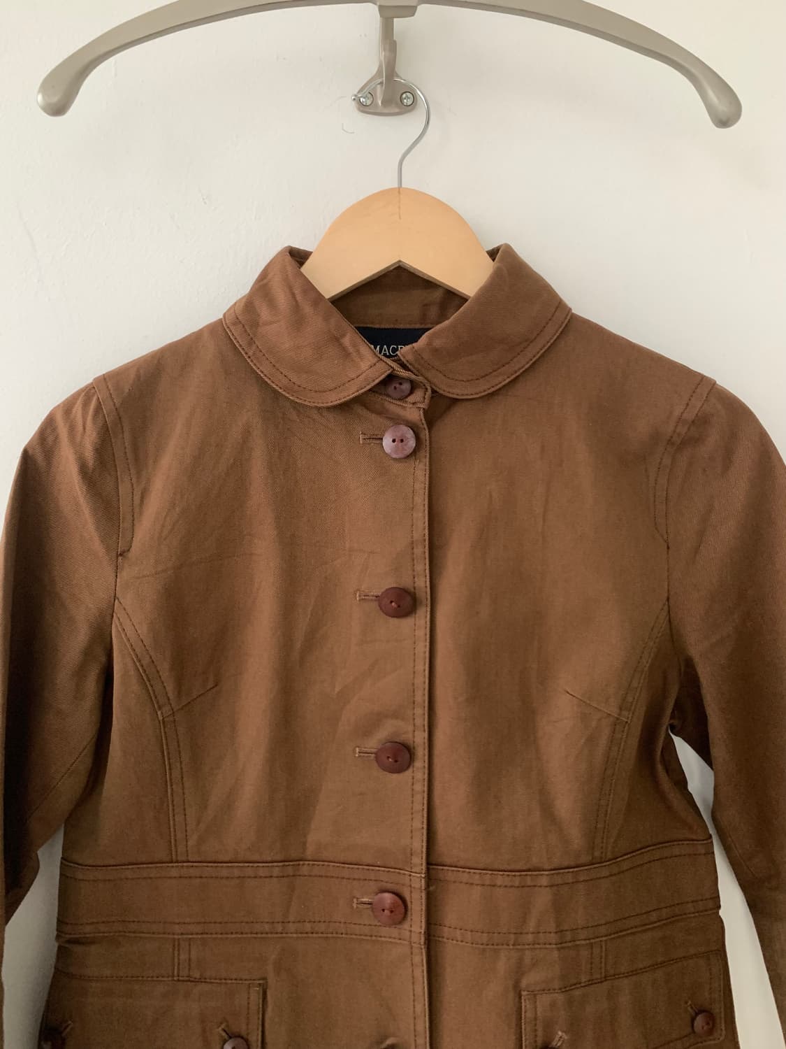 round collar cotton jacket 상품이미지5