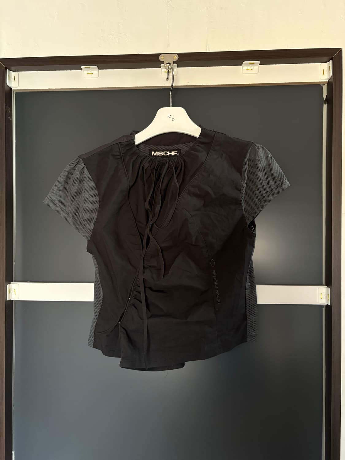 Mschf 후크 셔링셔츠 상품이미지1