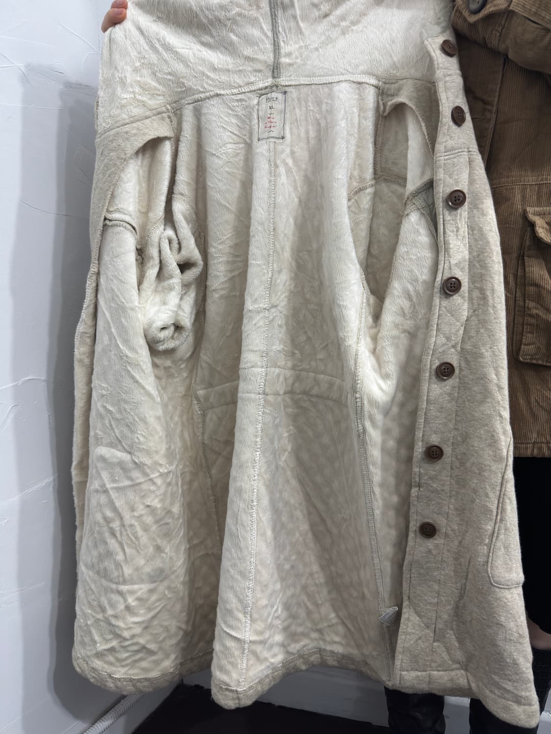 shuca mori hood long cardigan 상품이미지5