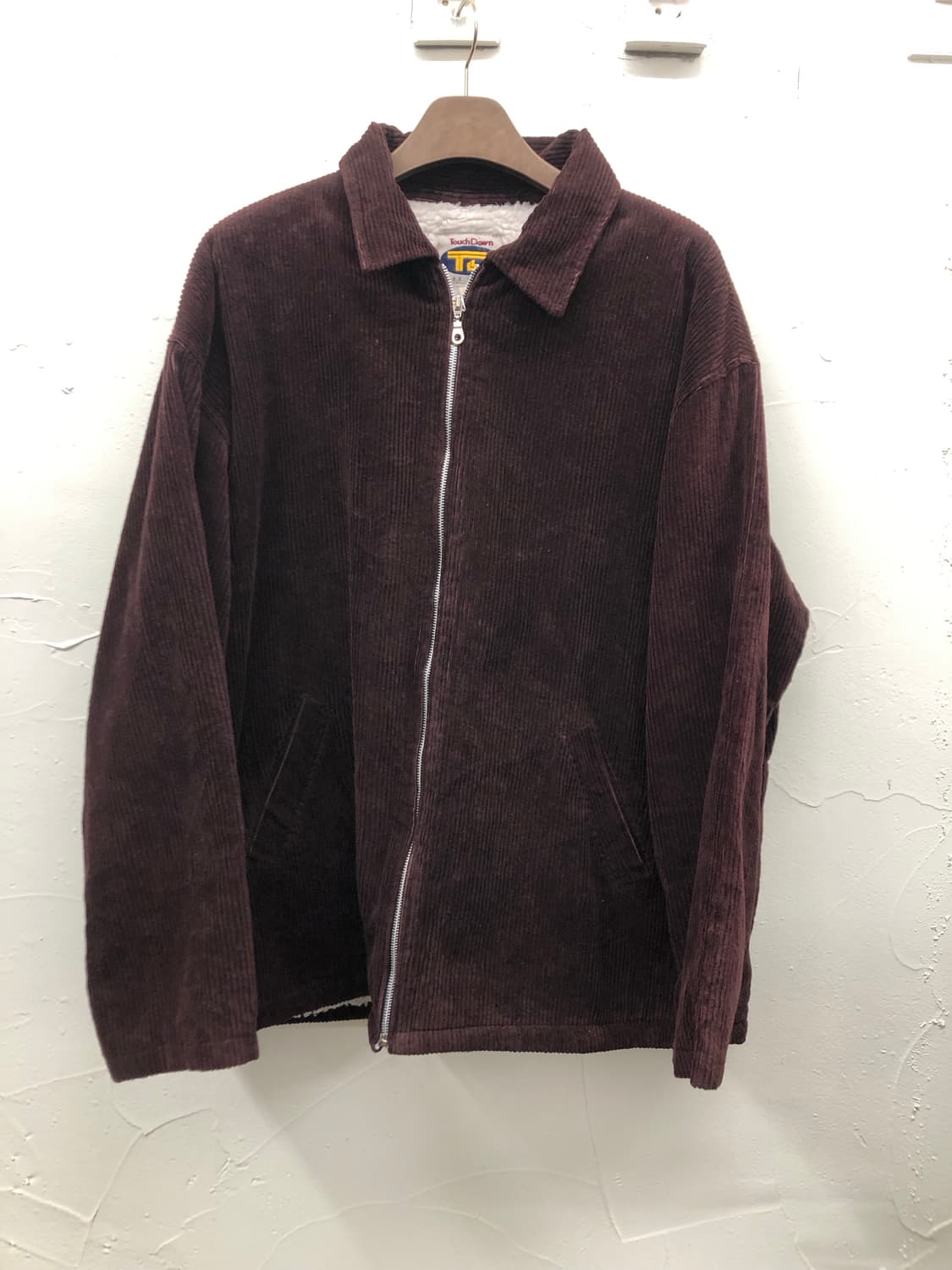 touch down 코듀로이 보아 자켓 상품이미지1