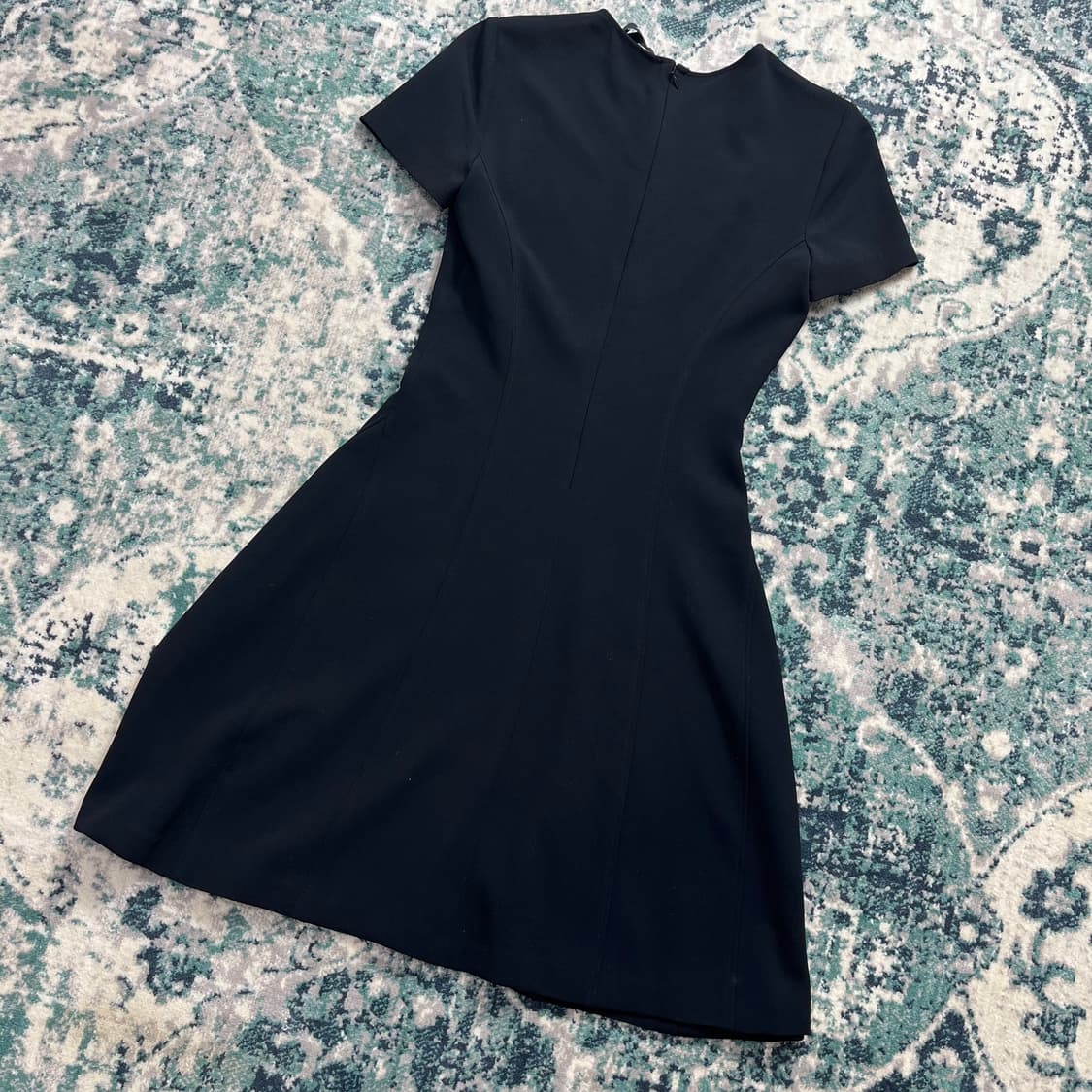 Theory 띠어리 맥시 블랙 플레 원피스 (0) 상품이미지5