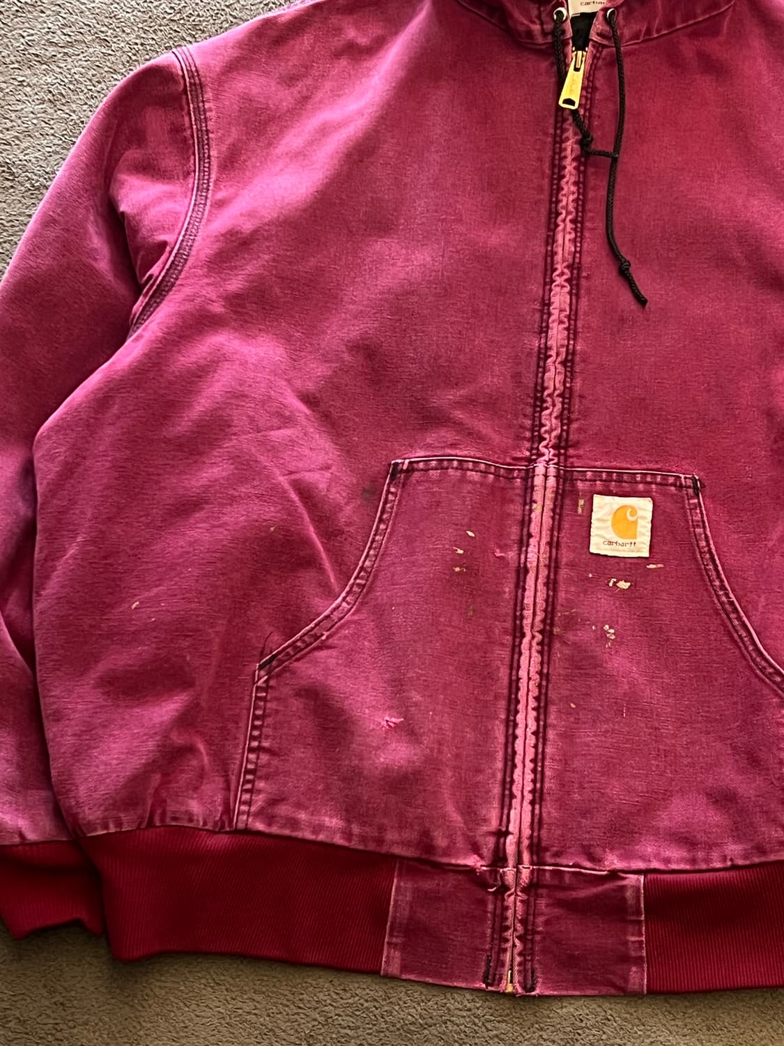 칼하트 액티브 jq281 루비 자켓 처분  상품이미지2