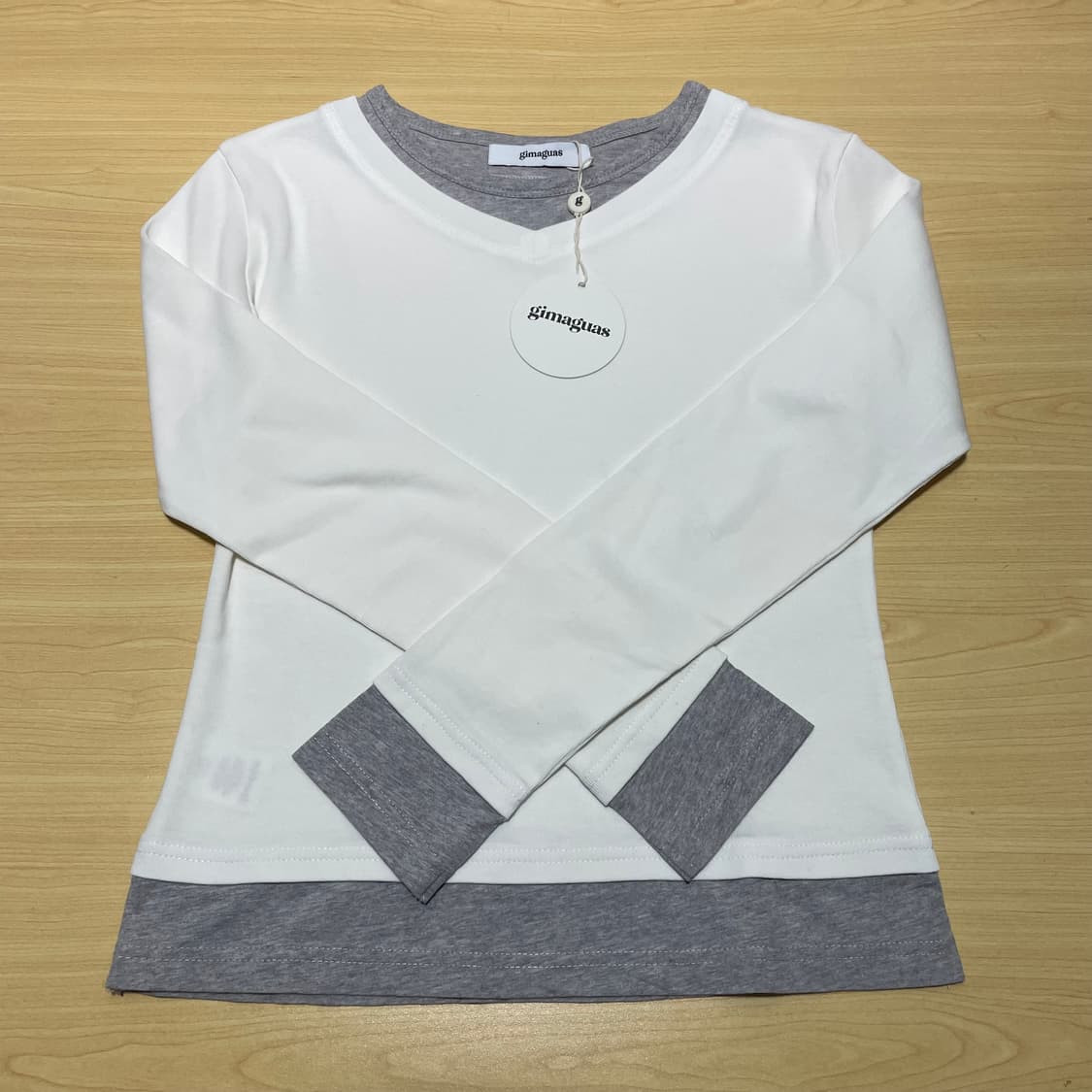 [S,M] 기마구아스 Gimaguas SAMM 레이어드 티셔츠 상품이미지1