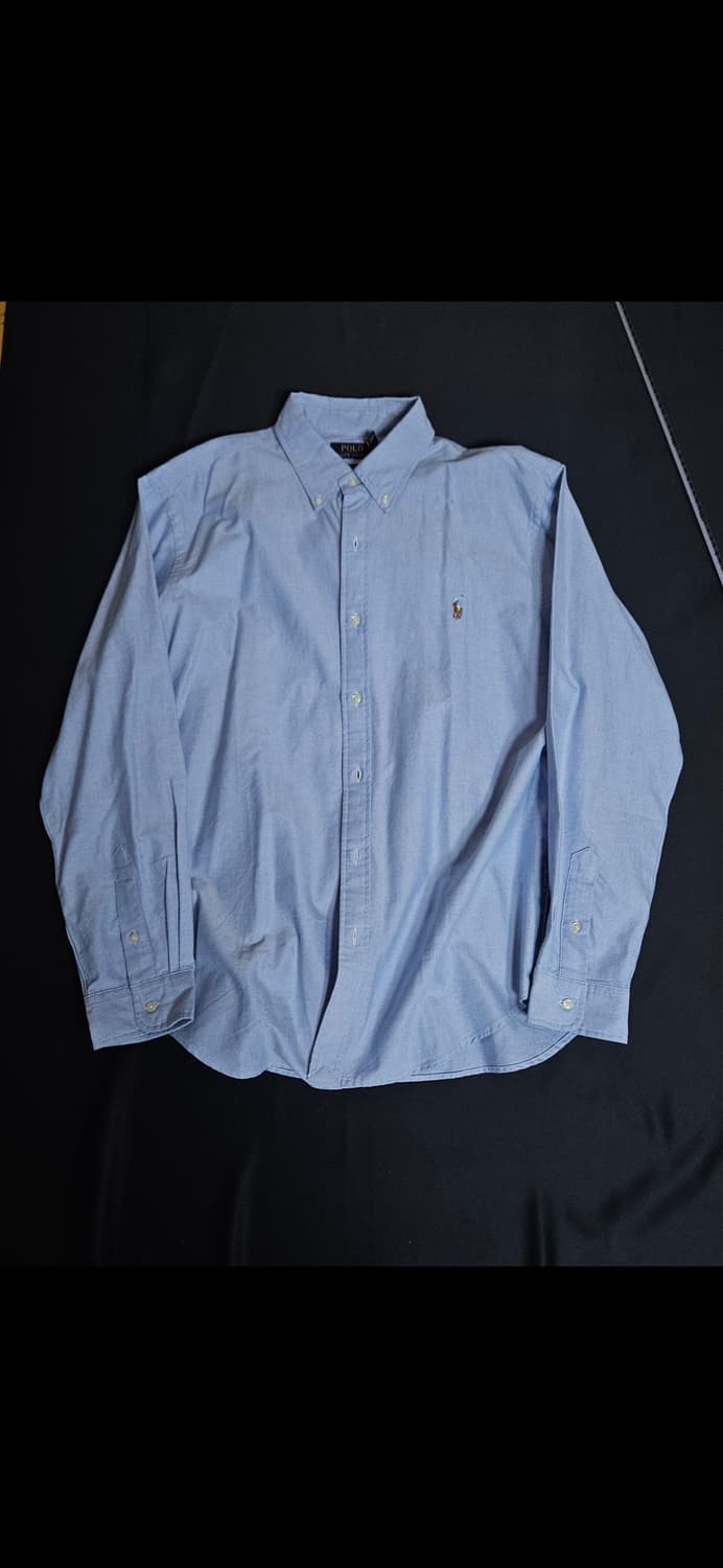 폴로 랄프로렌 옥스포드 셔츠 하늘색 상품이미지1