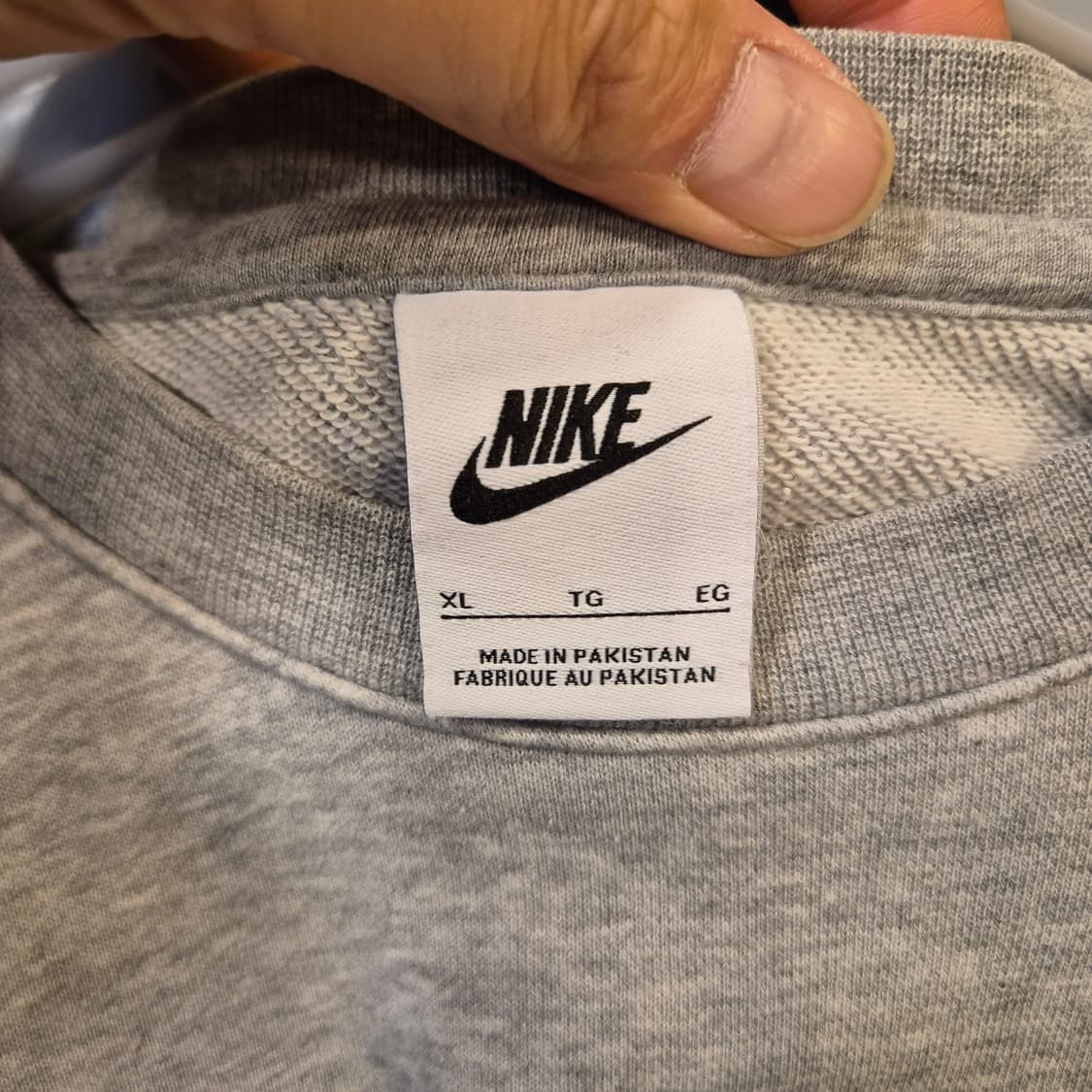 XL 나이키 그레이 맨투맨  상품이미지3