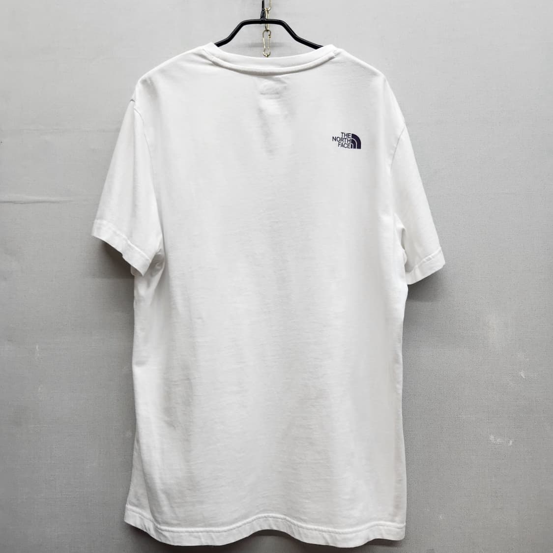 노스페이스 퍼플 빅로고 프린팅 반팔 XL(L) 상품이미지4