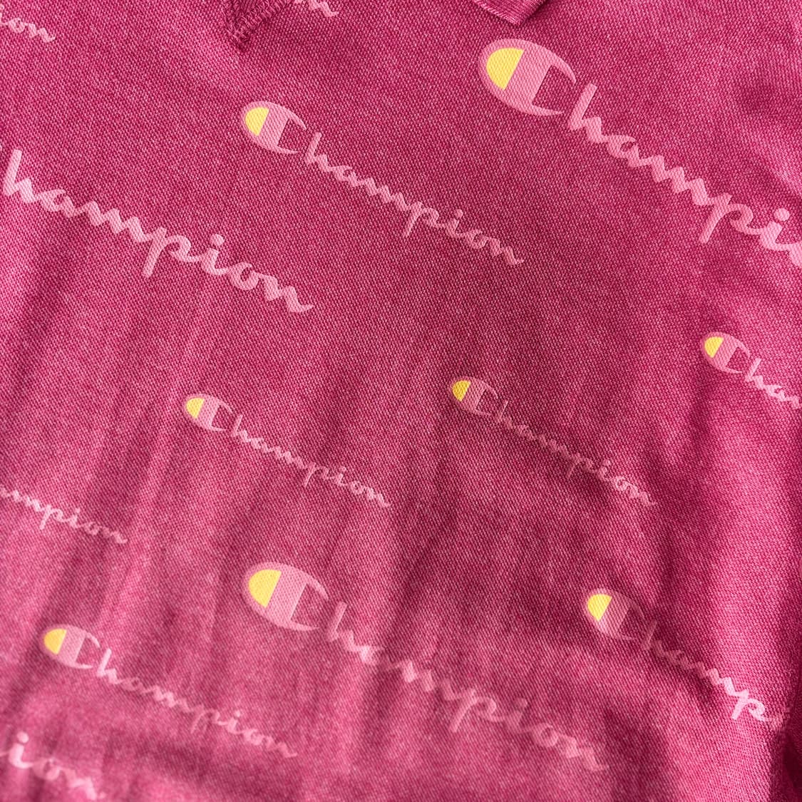 CHAMPION ‘All-over Logo’ 테리 폴로 셔츠 상품이미지3