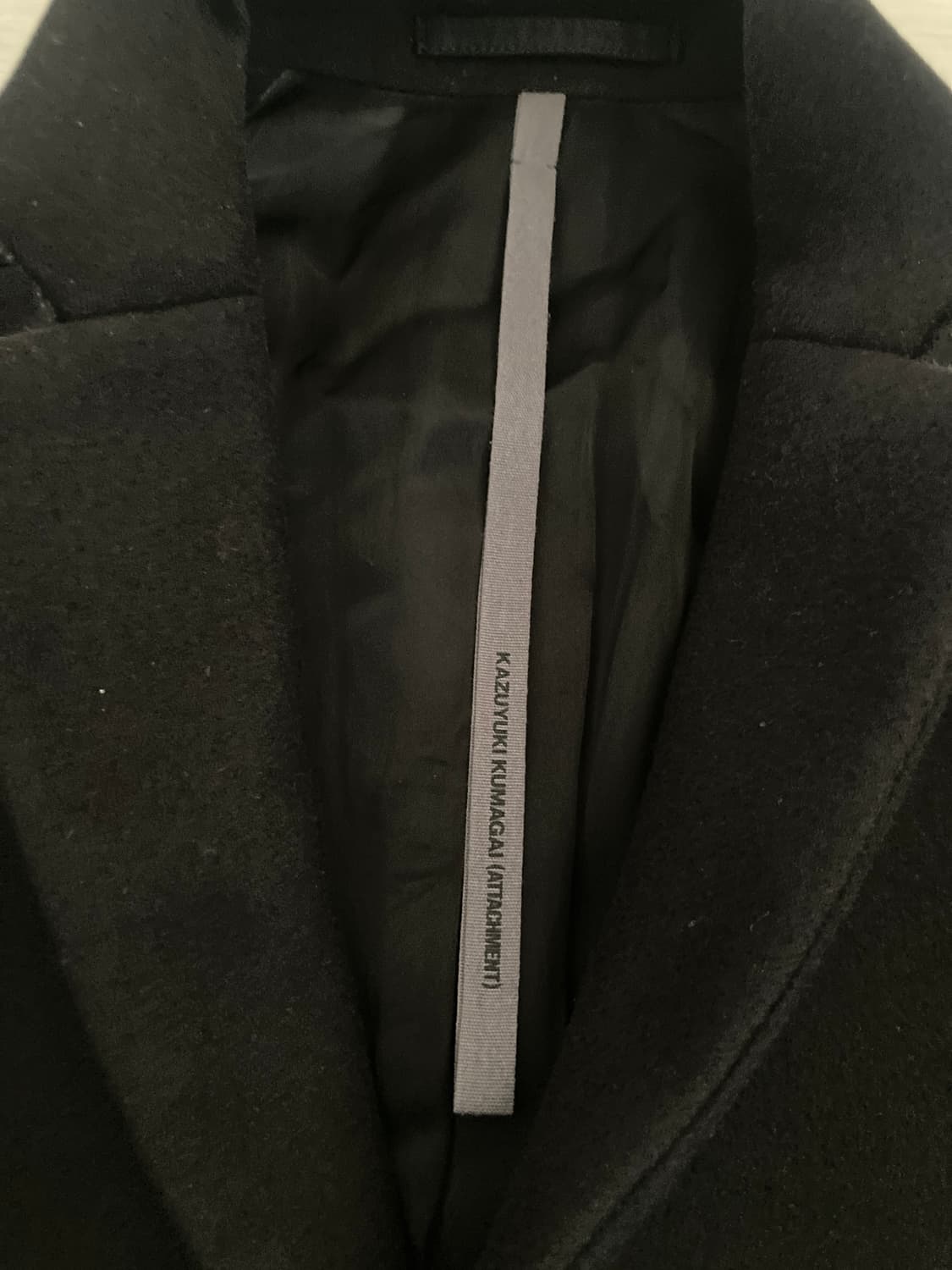 kazuyuki kumagai attachment 코트 상품이미지4