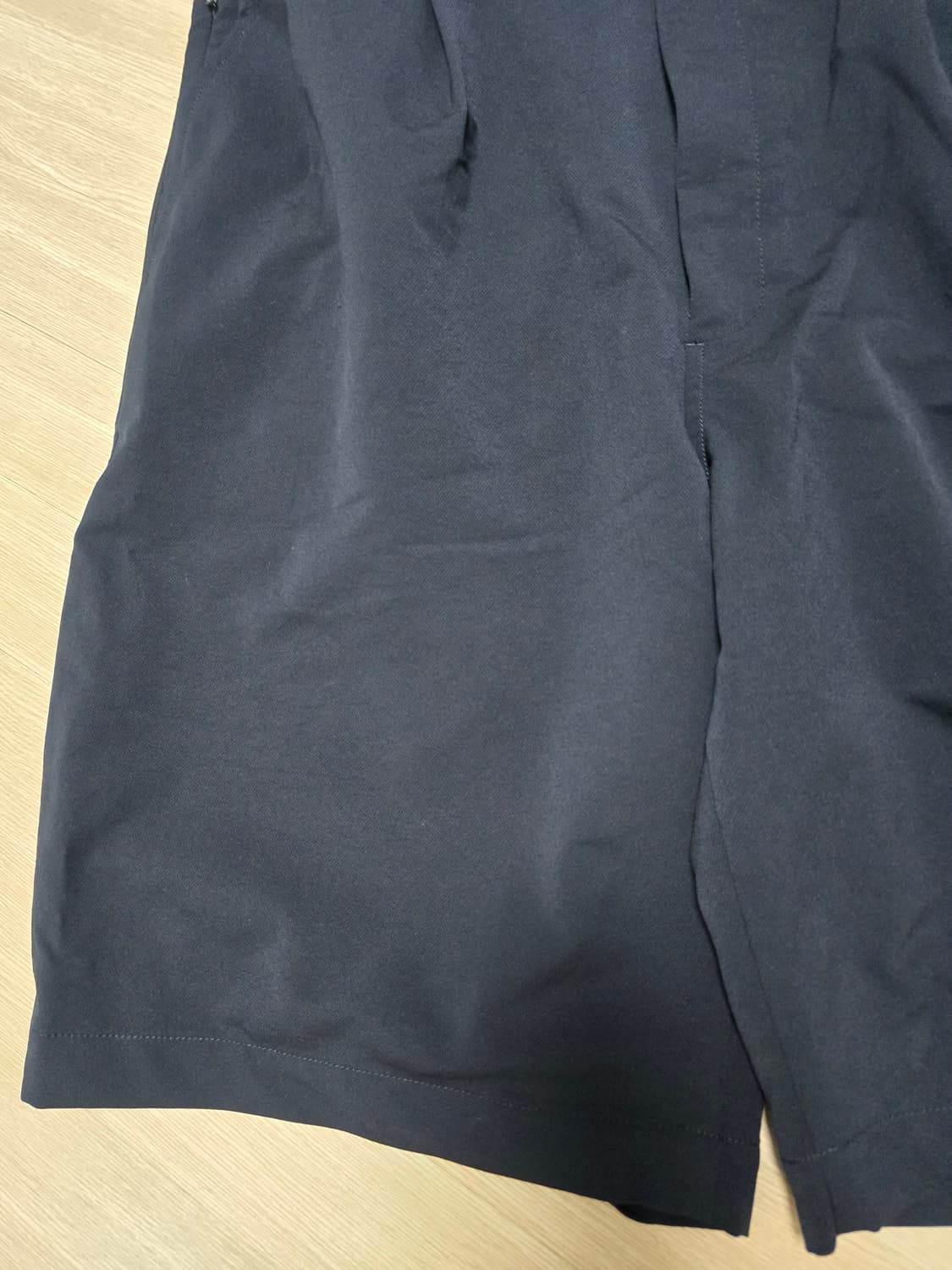 나나미카 알파드라이 더블 플리츠 쇼츠 BLACK nanamica- 36 상품이미지5