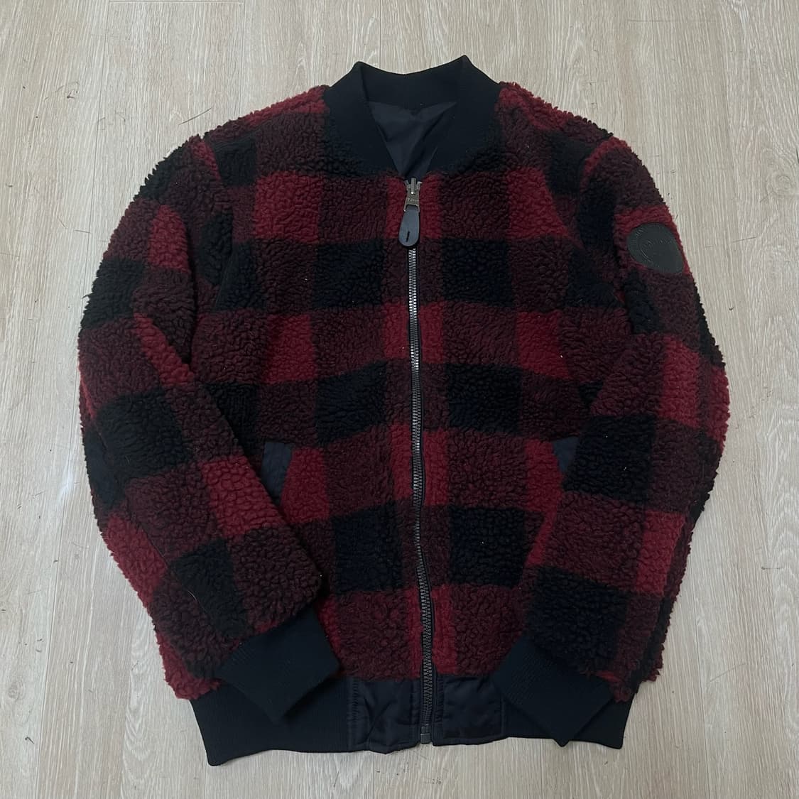 지프 남성 리버시블 후리스 항공점퍼 M/95  상품이미지4