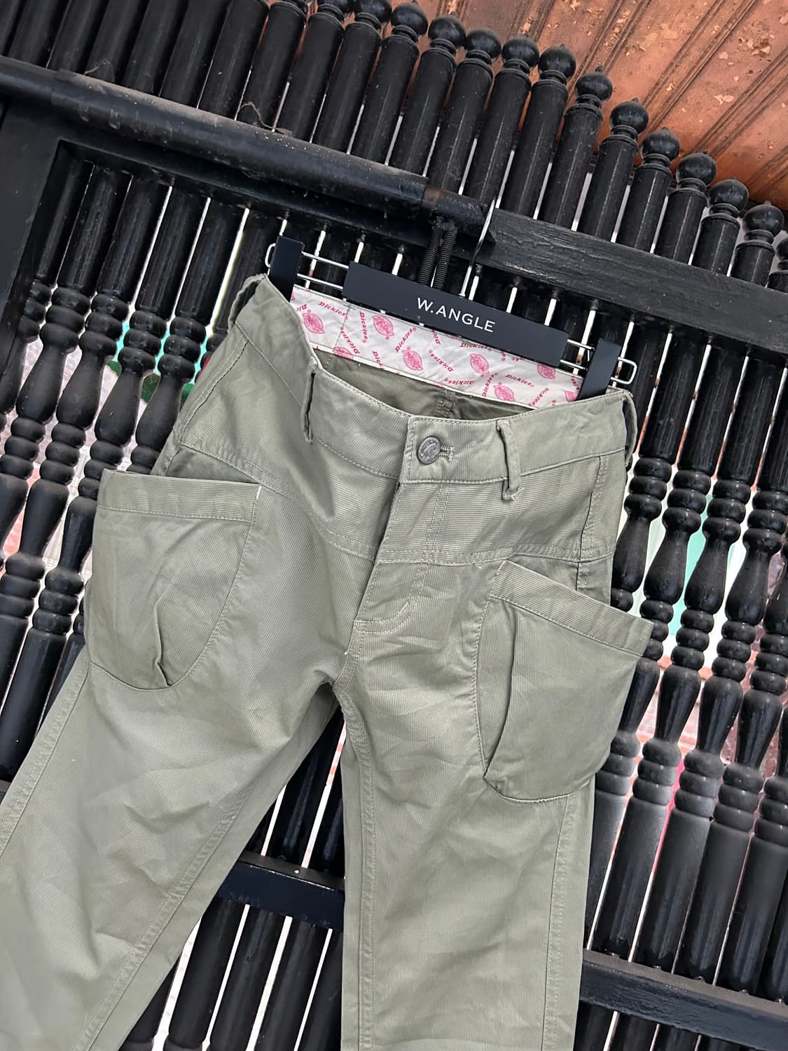 00s 디키즈 여성용   올리브 카키 빈티지 워크팬츠 상품이미지1