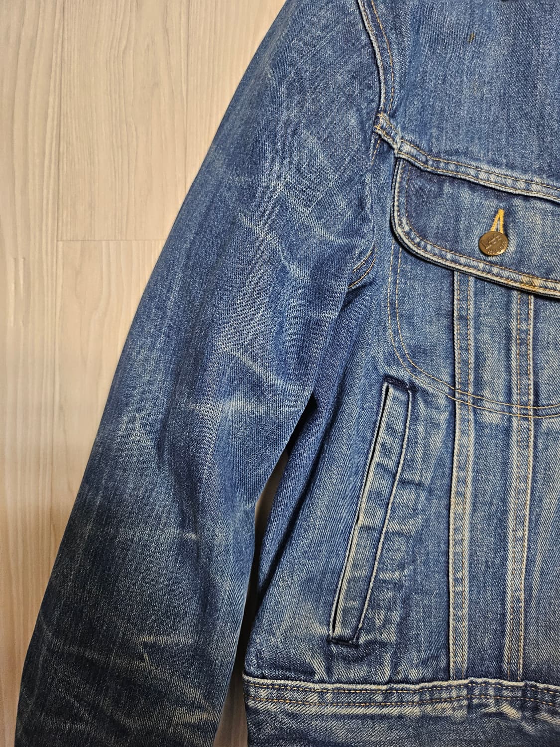 90s 리 데님 자켓 USA 상품이미지4