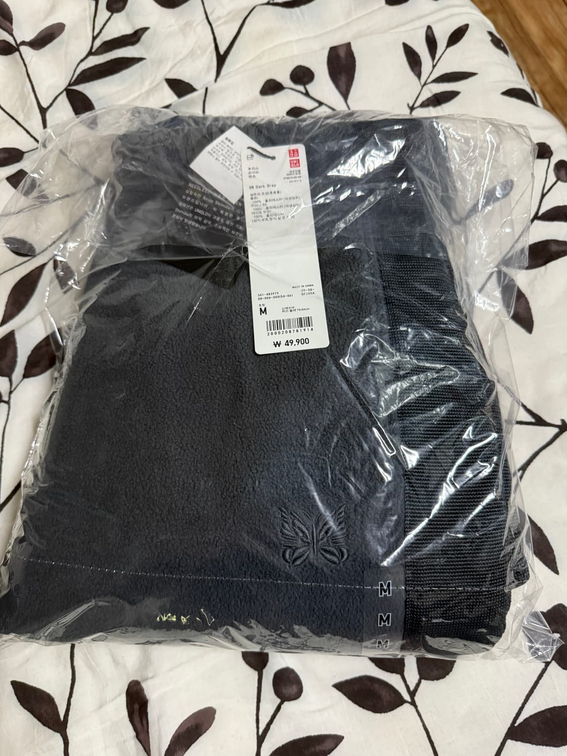 유니클로x니들스 후리스 팬츠 M 새제품 상품이미지2