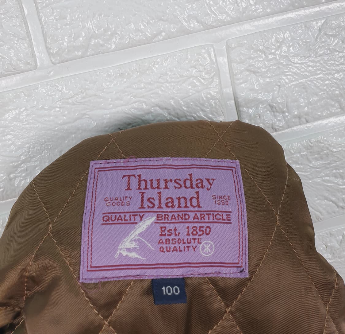 [100]써스데이아일랜드 헤링본 울 코트 상품이미지6