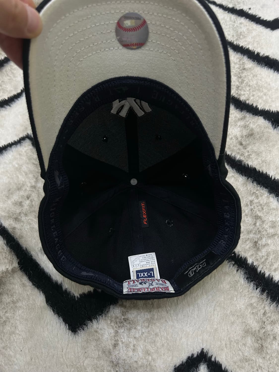 MLB 뉴욕양키즈 캡/블랙 상품이미지4