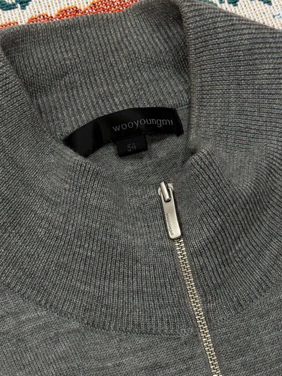[우영미] side zip cardigan 상품이미지3